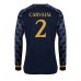 Billige Real Madrid Daniel Carvajal #2 Udebane Fodboldtrøjer 2023-24 Langærmet